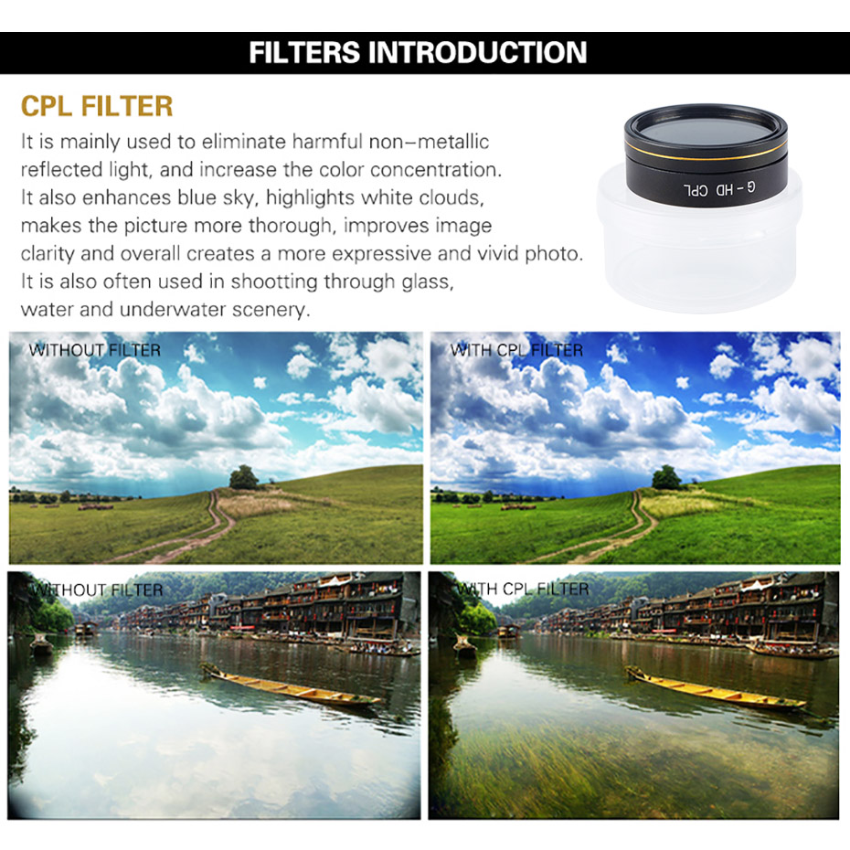 Drone Filter For Phantom 4 Pro - Drone Camera Filter 评论和价格