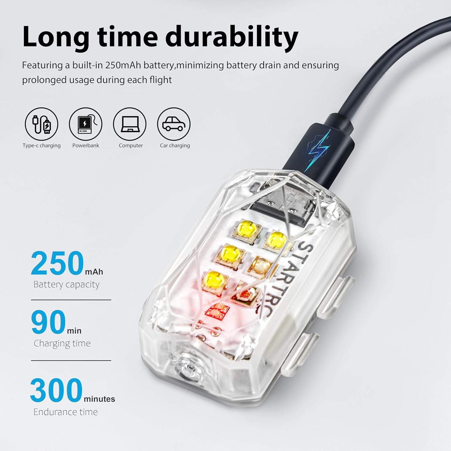 STARTRC Drone Strobe Light Ant - Dji Drone Mini 4 Pro 评论和价格