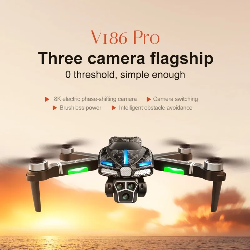 New V186 Pro Drone Professiona - Drone Camera Professional 评论和价格