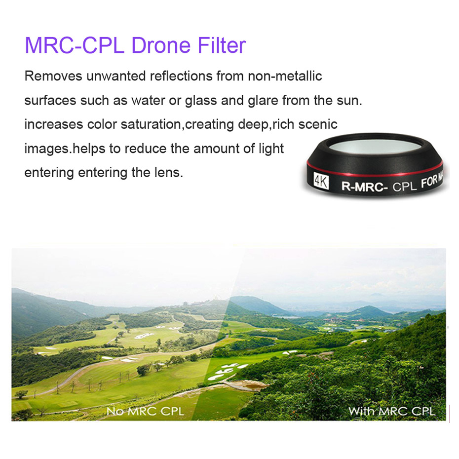 Drone Filter For Mavic Pro CPL - Drone Camera Filter 评论和价格