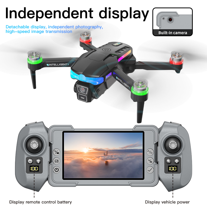 F177 Screen Control Drone 8K P - Drone Camera Professional 评论和价格