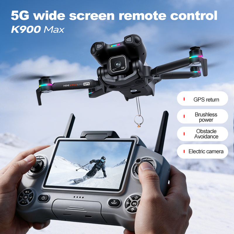 New K900 MAX GPS Drone with 4K - Drone Camera Night Vision 评论和价格