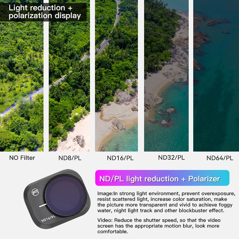 RCSTQ For DJI Mini 3 Pro Filte - Drone Camera Filter 评论和价格