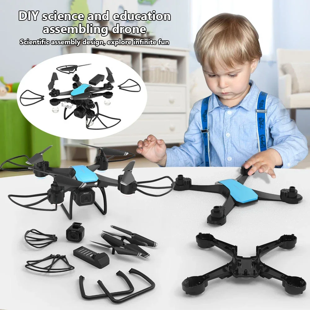 JJRC H108 DIY Teaching Assembl - Drone Camera 4K 评论和价格