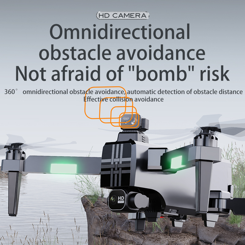 A380 Drone 4K HD Three Axis An - Drone Camera Lens 评论和价格
