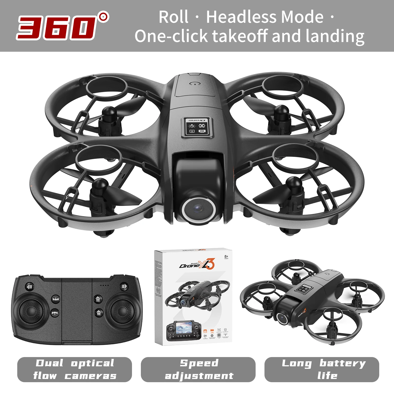 New YL3 RC Drone 8K 1080P Wide - Drone Camera Night Vision 评论和价格