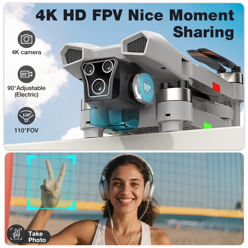 NEW Hot L017 Pro Drone Brushle - Drone Camera Professional 评论和价格
